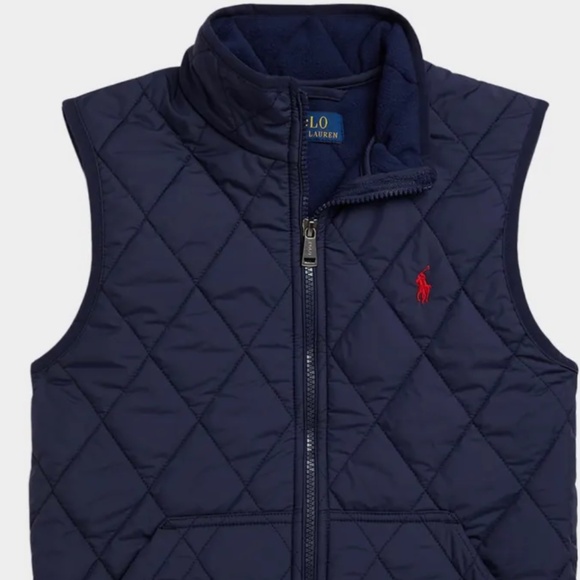 Polo Ralph Lauren Other - Ralph Lauren Childrenswear Boy's Henson Water-Repellent Quilted Vest, Size M